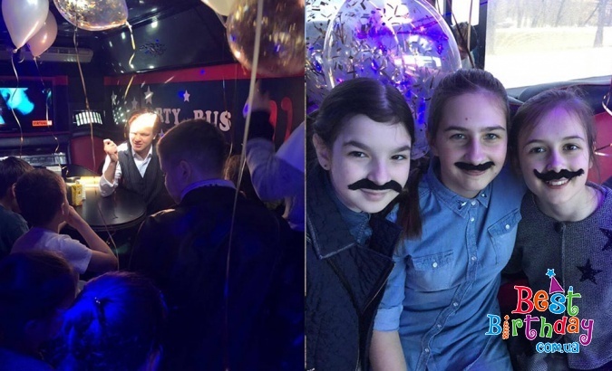 Міський квест для дітей в PartyBus