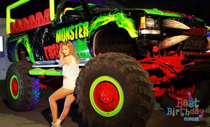 Неймовірний драйв на Monster Truck