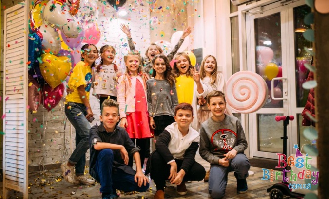 День народження в салоні Kidscut